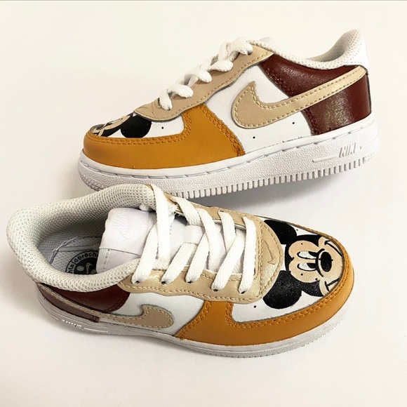 Custom Mickey Toddler Air Force 1 - Picture 1 of 1